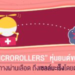 “Microrollers” หุ่นยนต์ขนยา เดินทางผ่านเลือด ถึงเซลล์มะเร็งโดยตรง!